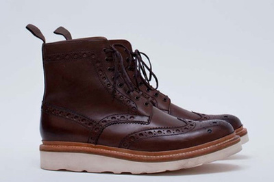 革新英伦经典,Grenson Fred Derby Boot鞋款